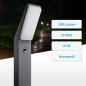 Preview: LED Außenstandleuchte EVA 2305A1-750 mit Bewegungsmelder, warmweißes Licht, anthrazit, IP65