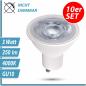 Preview: 10x LED GU10 Lampe 3 Watt neutralweiß