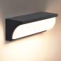 Preview: LED Außenwandleuchte Anthrazit 9W 19301A LERA