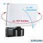 Preview: LED Fluter SUN2200 mit einem Leuchtpanel schwarz 30 Watt IP65