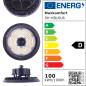 Preview: LED Hallenbeleuchtung UFO -100W – IP65, 13250lm, Neutralweiß