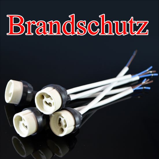 Brandschutz Fassung GU10