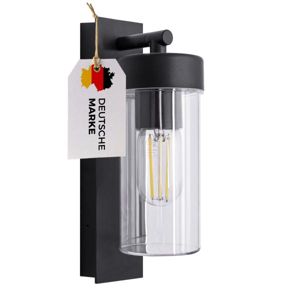Außenwandleuchte 4052B IP44 schwarz
