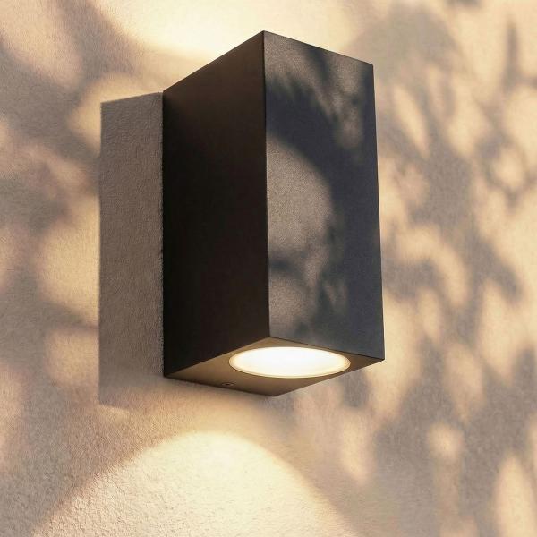 Außenwandleuchte aus Aluminium 1268B1-BK
