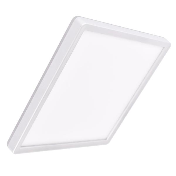 LED Deckenleuchte LUCKY eckig 18W, Neutralweiß in Weiß