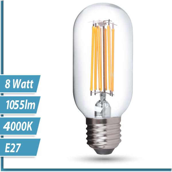 LED T45 Leuchtmittel E27 8W neutralweiß