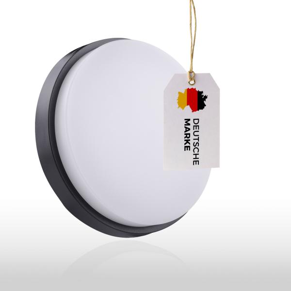ALMAZ-BK LED Außenwandleuchte schwarz