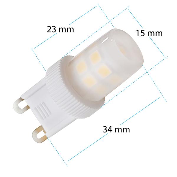 10x LED G9 Leuchtmittel 1W neutralweiß
