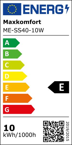 6 x LED Einbaustrahler URANUS 10W – Eisen gebürstet, CCT, Bad