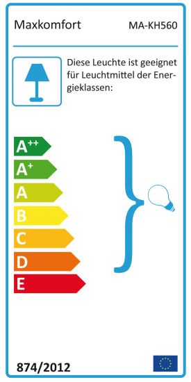 Außenwandleuchte Edelstahl 560S-BK: IP44, GU10 Fassung