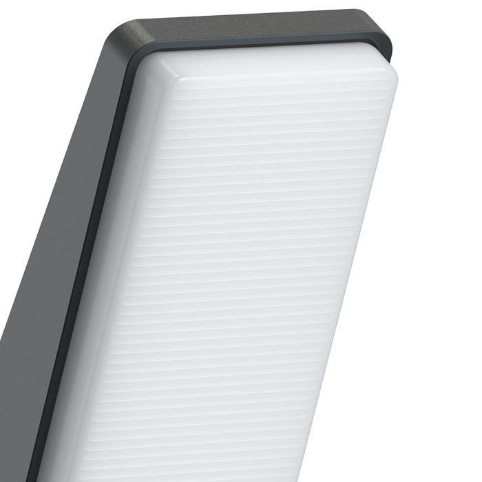 LED Außenstandleuchte EVA 2305A-750 – Moderne Weg Beleuchtung in Anthrazit mit 12W und 1500 Lumen