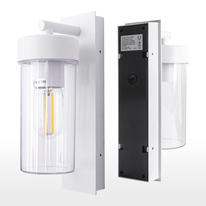 Außenwandleuchte 4052B IP44 weiß