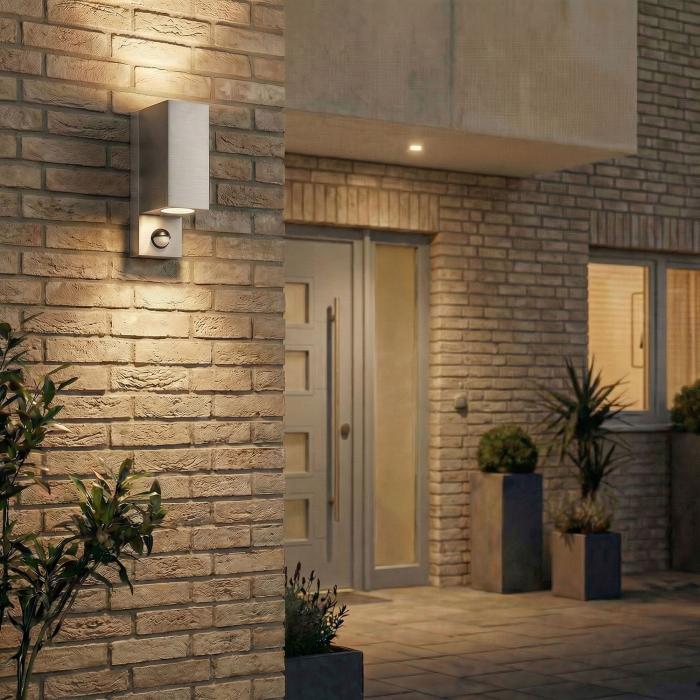 Außenwandleuchte aus Aluminium 1268E1-SN, IP44