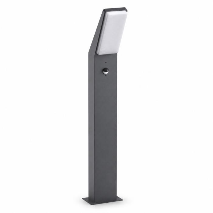 LED Außenstandleuchte EVA 2305A1-750 mit Bewegungsmelder, warmweißes Licht, anthrazit, IP65