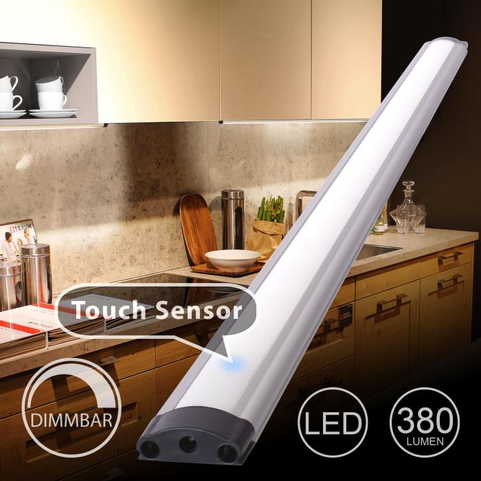 Maxkomfort - LED Lichtleiste dimmbar, LED Unterbau-Leuchte, 5 Watt, LED-Küchenlampe,  kitchen light, cupboard